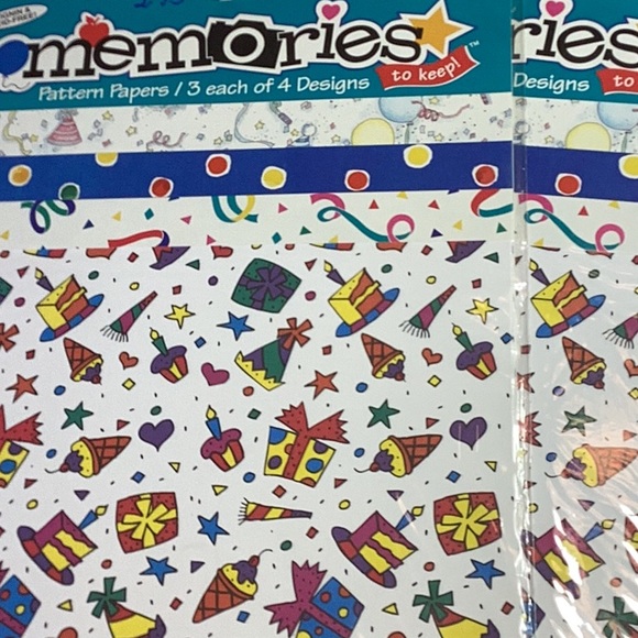 FINAL SALE PRICE Frances Meyer Scrapbooking Supplies Set of 7 - Picture 2 of 5